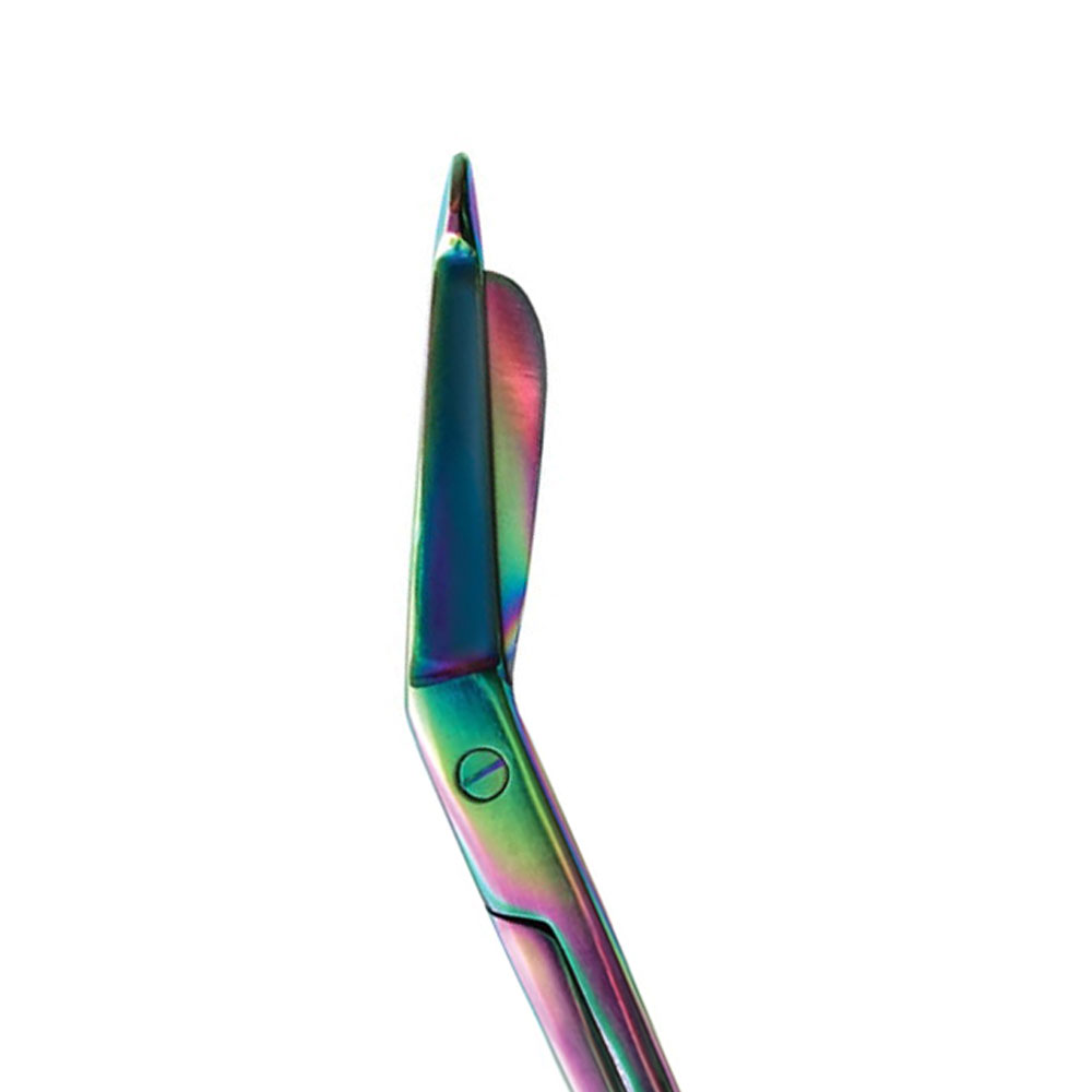 Premium 1 Lister Bandage Nurse Scissors - 5.5 Multi Titanium Color Rainbow